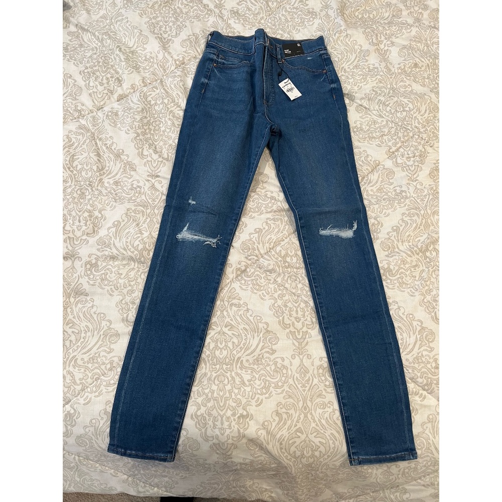 Express distressed jeans